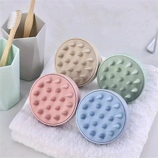 1Pc Premium Silicone Scalp & Body Massage Brush