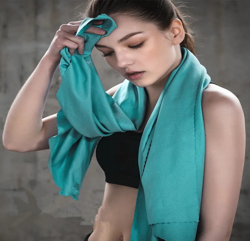 New Microfiber Sports Towel Super Absorbent for Yoga Fitness and Travel