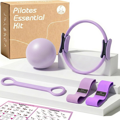 Pilates Ring and Ball Equipment Set for Women 