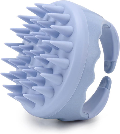Body & Scalp Massager Shampoo Brush Silicone Scalp Exfoliator Hair Wash Tool for Women, Men, Kids, Pets 